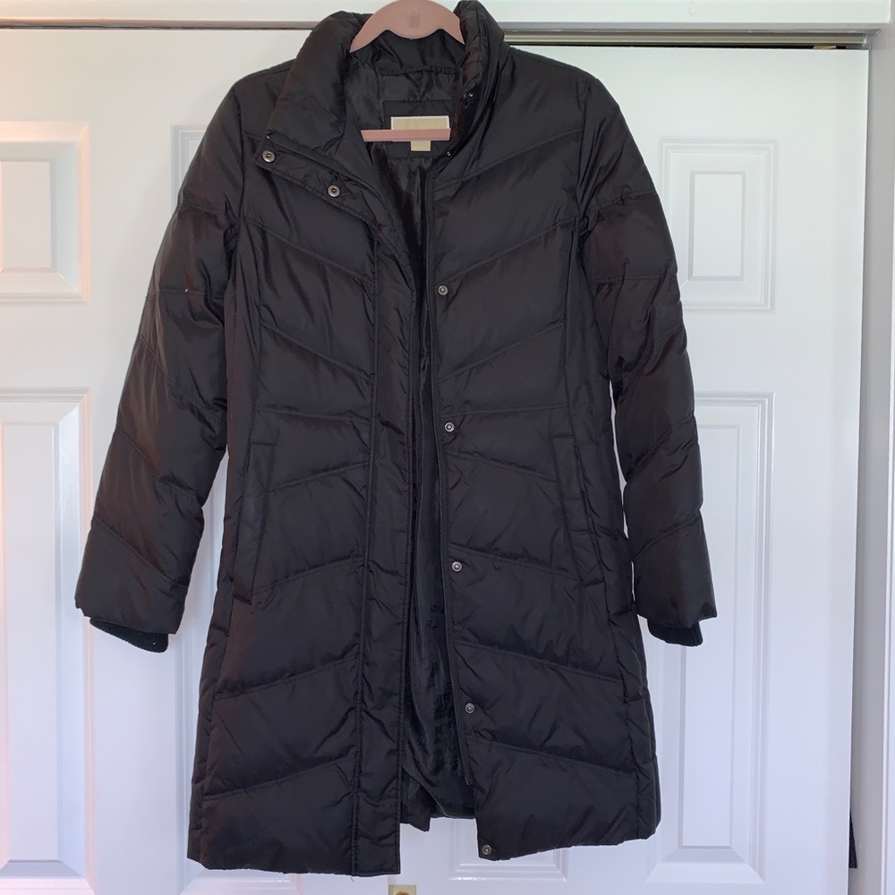 Micheal Kors Long Puffer Jacket